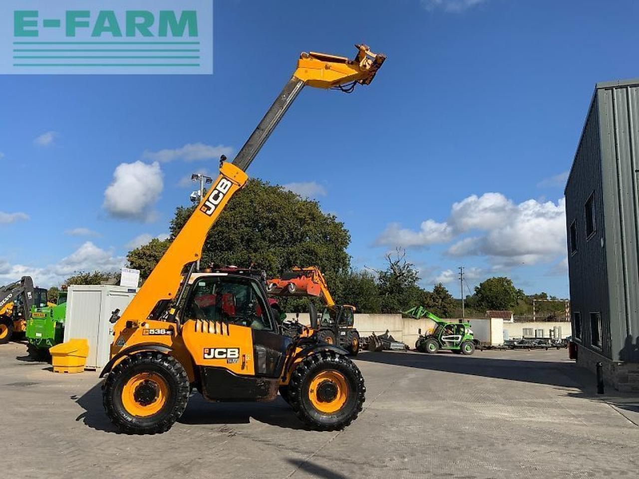 JCB 536-60 agri plus telehandler (st23986) - رافعة تلسكوبية: صور 1 JCB 536-60 agri plus telehandler (st23986) - رافعة تلسكوبية: صور 1