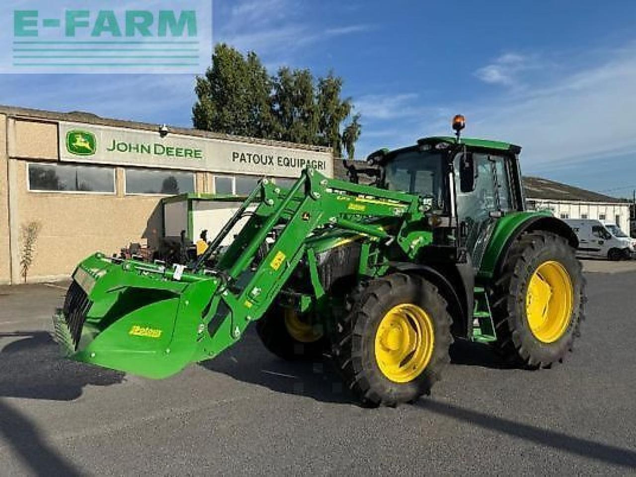 John Deere 6100m - جرار: صور 1 John Deere 6100m - جرار: صور 1