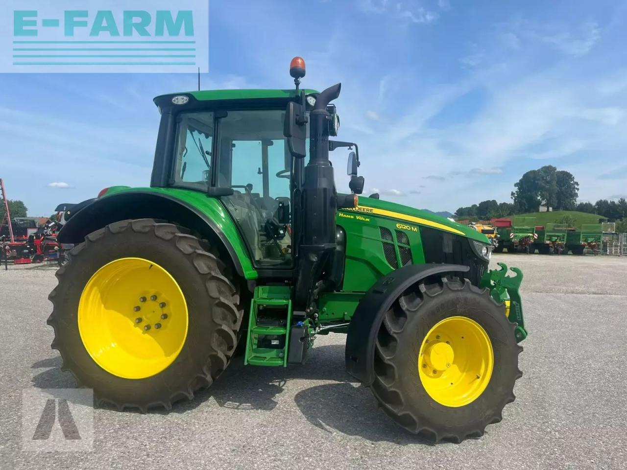 John Deere 6120m - جرار: صور 2 John Deere 6120m - جرار: صور 2