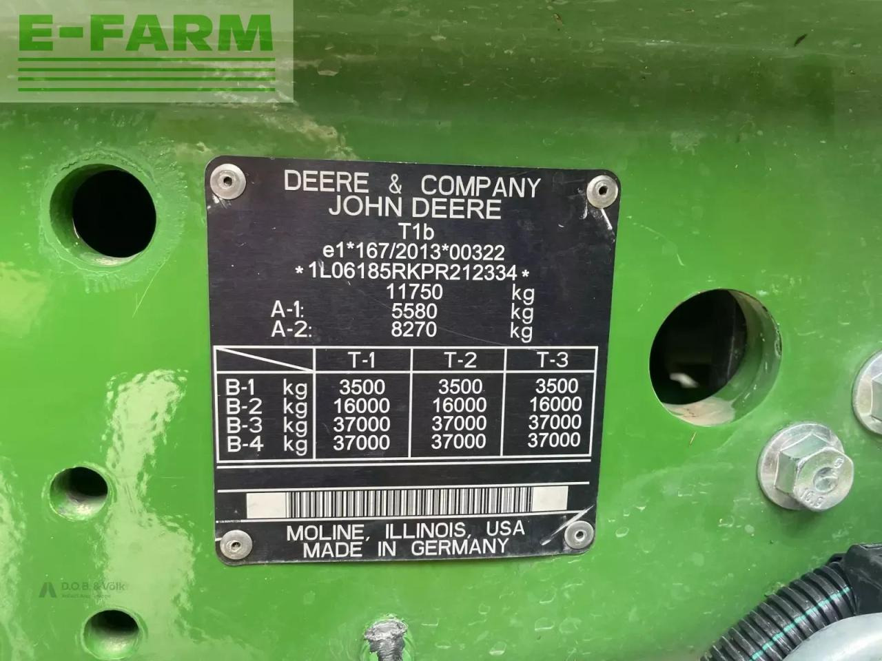 جرار John Deere 6r185: صور 23