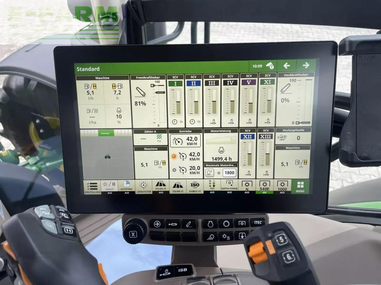 جرار John Deere 6r185: صور 14