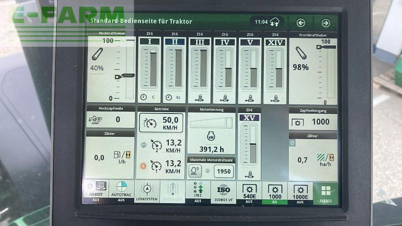 جرار John Deere 7r 330: صور 11