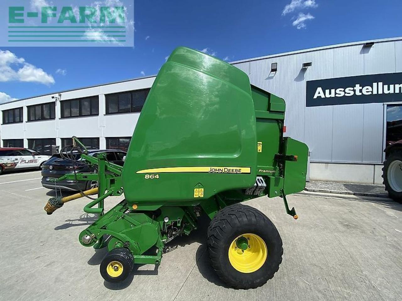 مكبس البالات المستطيله John Deere 864: صور 11 مكبس البالات المستطيله John Deere 864: صور 11