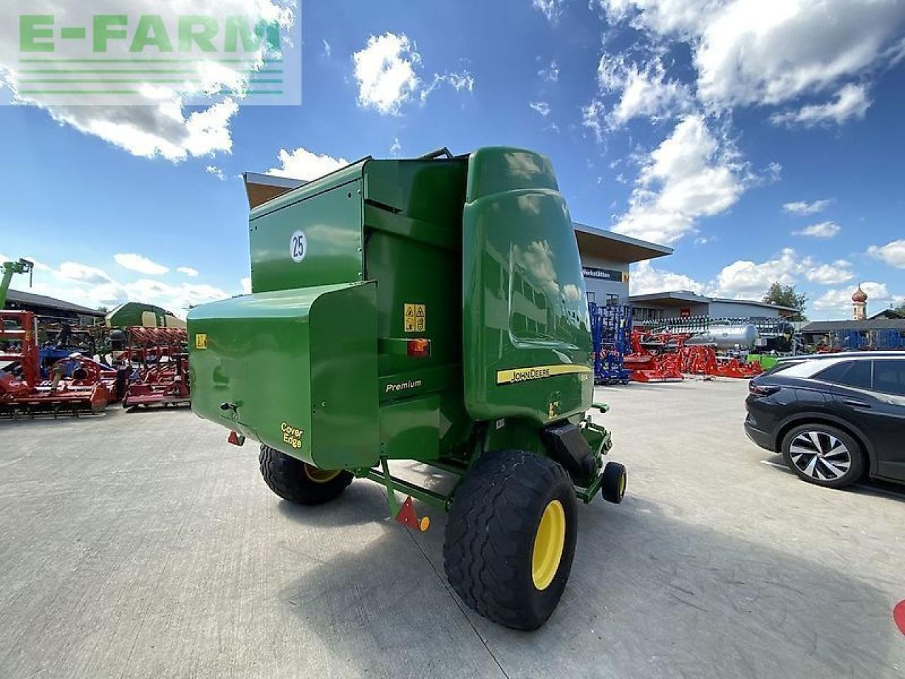 مكبس البالات المستطيله John Deere 864: صور 8 مكبس البالات المستطيله John Deere 864: صور 8