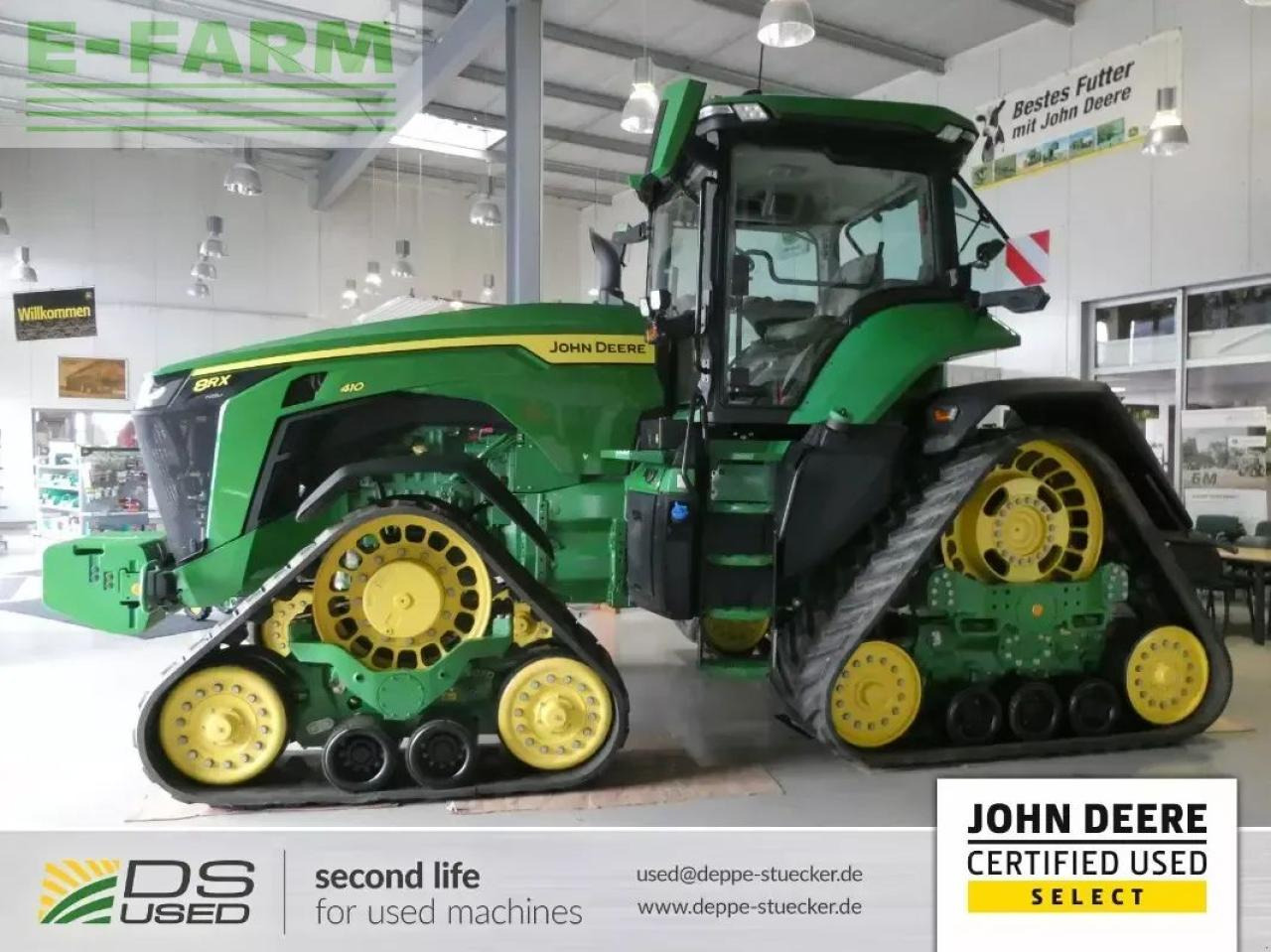 John Deere 8rx 410 - جرار: صور 1 John Deere 8rx 410 - جرار: صور 1