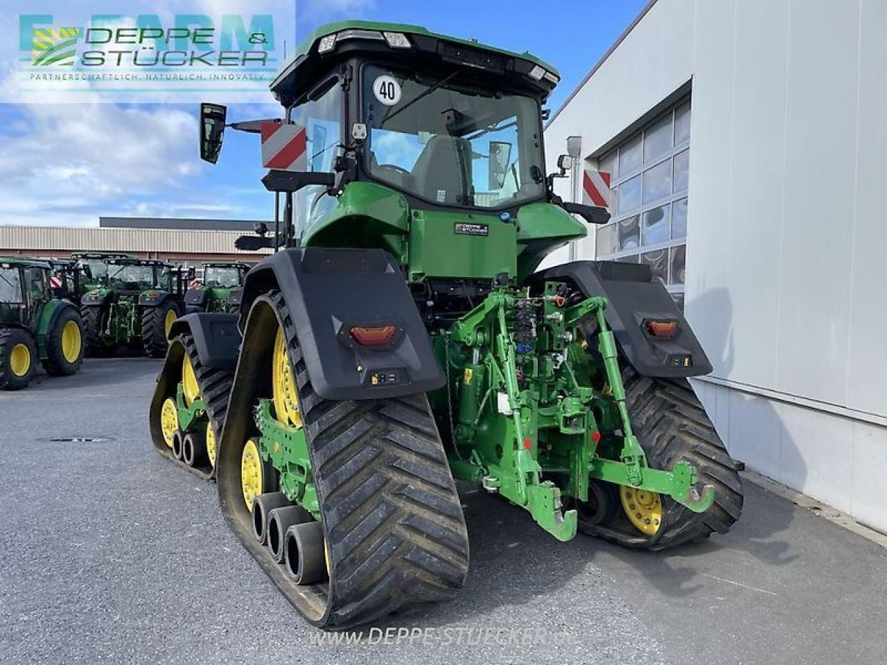 جرار John Deere 8rx 410: صور 17