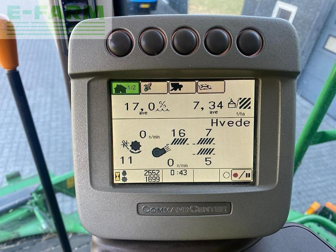 حصادة شاملة John Deere c670: صور 9 حصادة شاملة John Deere c670: صور 9