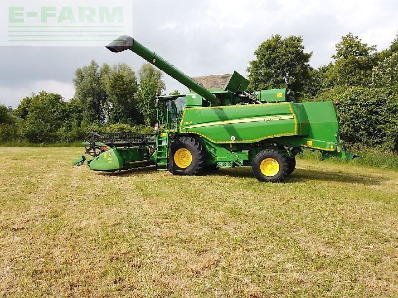 حصادة شاملة John Deere mähdrescher t 550 i: صور 6