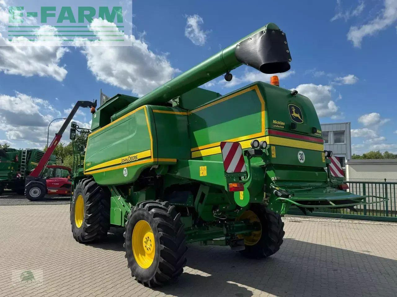 حصادة شاملة John Deere t560i hm: صور 7