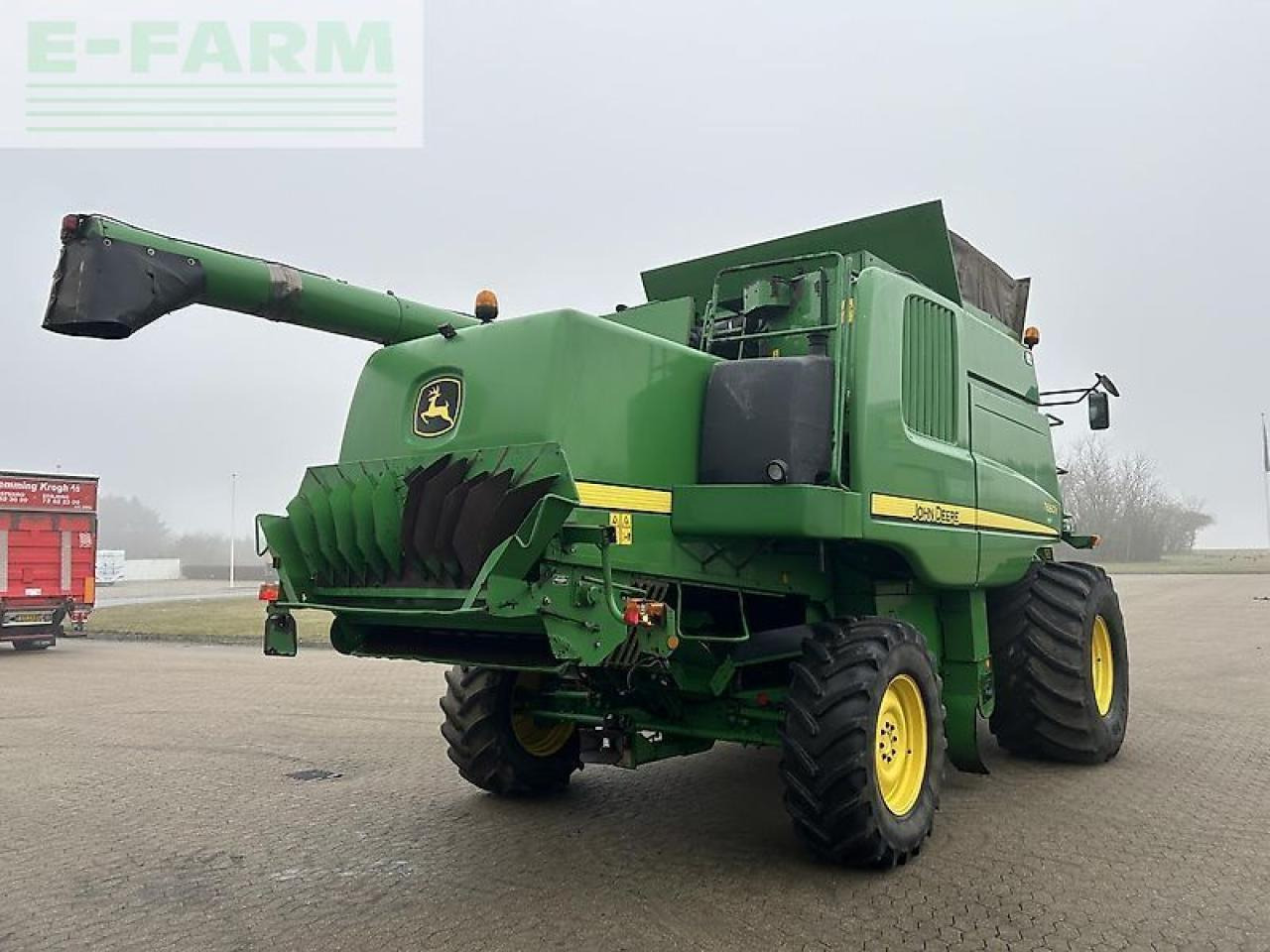 حصادة شاملة John Deere t660: صور 8