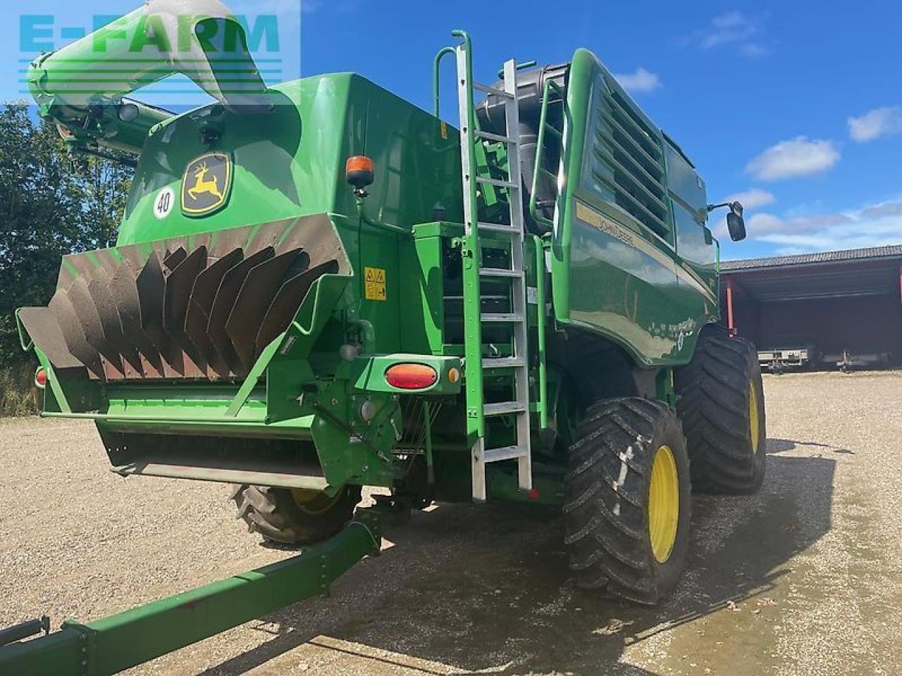 حصادة شاملة John Deere t670i: صور 9 حصادة شاملة John Deere t670i: صور 9