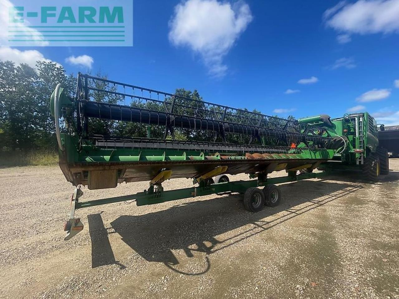 حصادة شاملة John Deere t670i: صور 8 حصادة شاملة John Deere t670i: صور 8