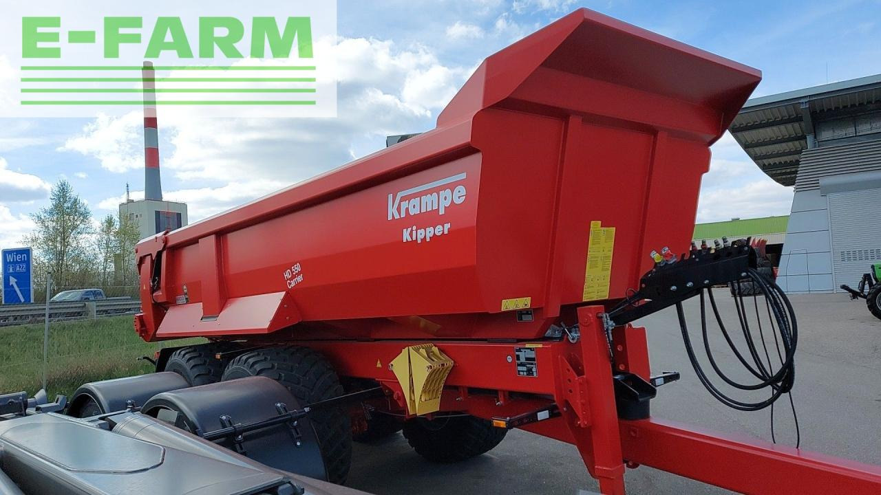 Krampe HD 550 Carrier - قلابة مقطورة الزراعية: صور 4 Krampe HD 550 Carrier - قلابة مقطورة الزراعية: صور 4