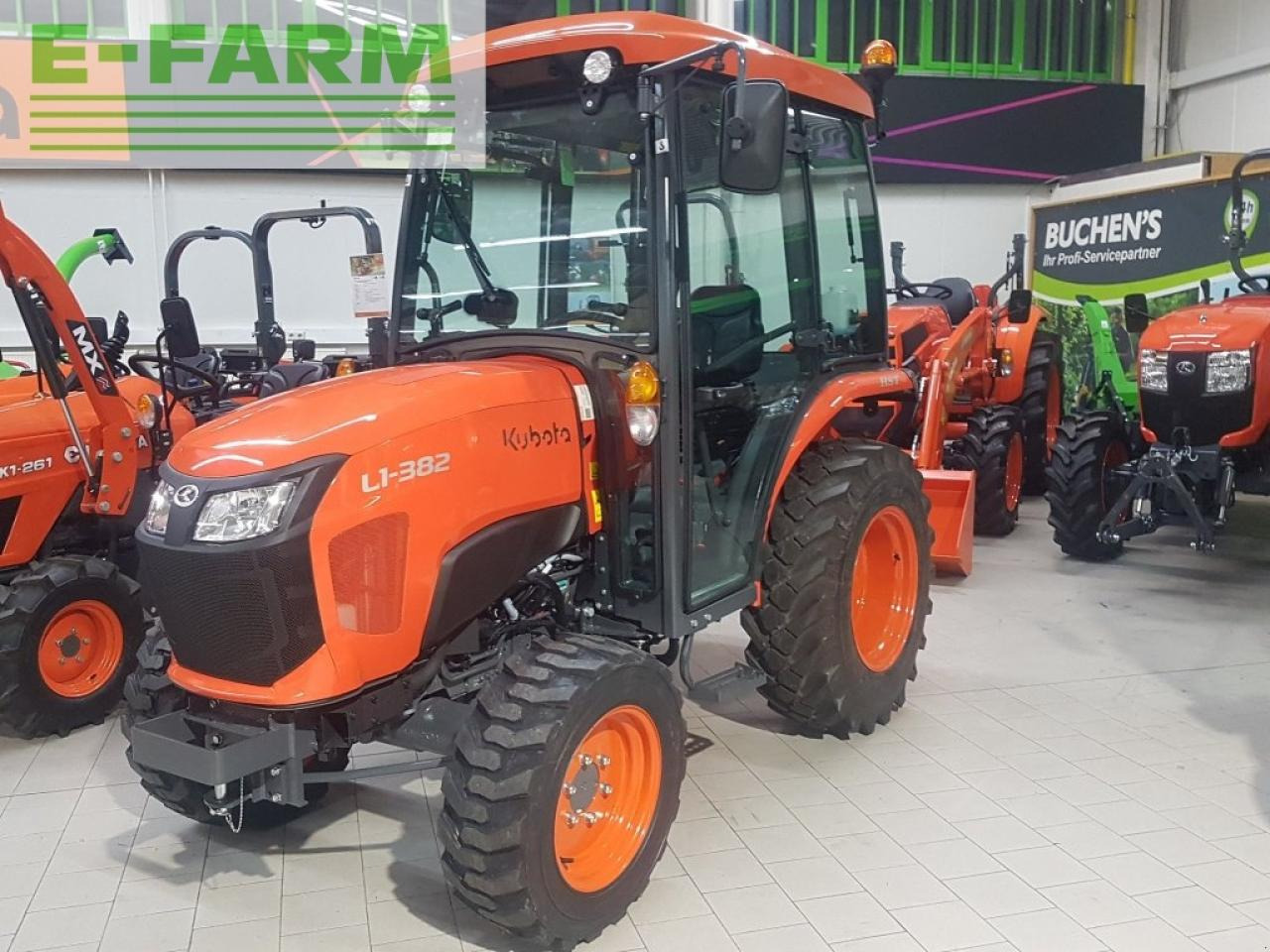 Kubota l1-382 h - جرار: صور 1 Kubota l1-382 h - جرار: صور 1