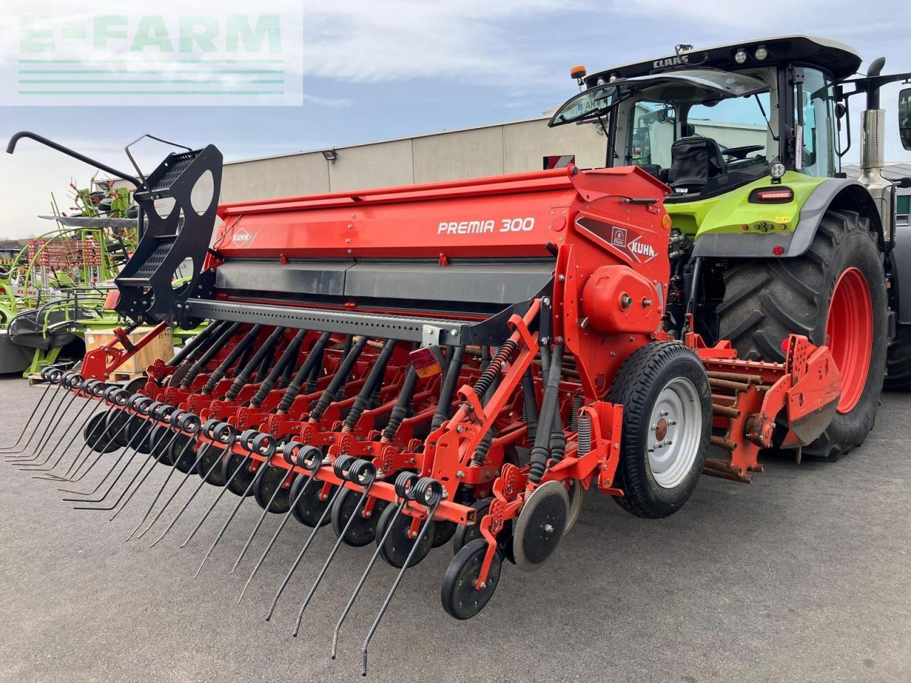 Kuhn hrb 302 + premia 300 - الة بذر: صور 4 Kuhn hrb 302 + premia 300 - الة بذر: صور 4