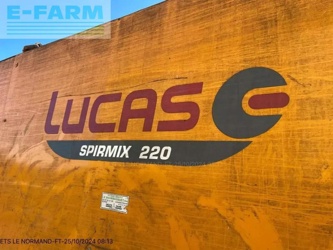 المعدات لتربية الماشية Lucas spirmix 220: صور 8