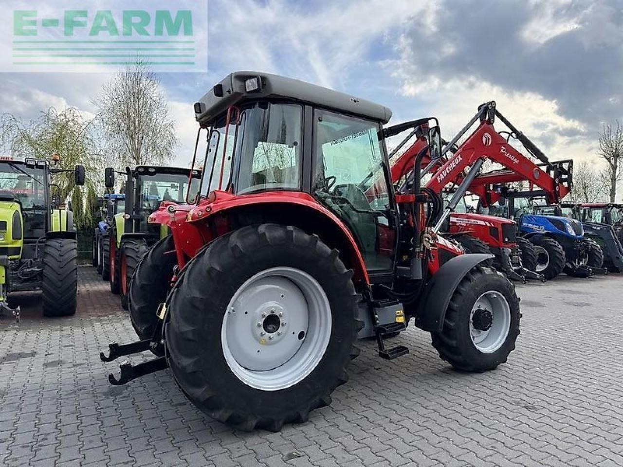 Massey Ferguson 5455 + faucheux prestige 120 - جرار: صور 5 Massey Ferguson 5455 + faucheux prestige 120 - جرار: صور 5
