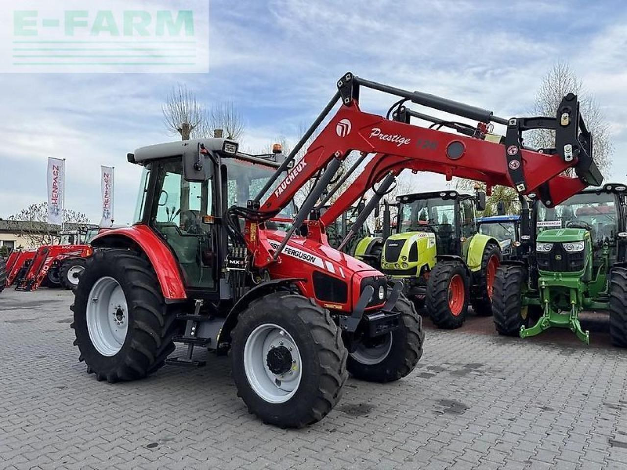 Massey Ferguson 5455 + faucheux prestige 120 - جرار: صور 4 Massey Ferguson 5455 + faucheux prestige 120 - جرار: صور 4