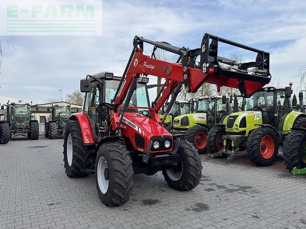Massey Ferguson 5455 + faucheux prestige 120 - جرار: صور 3 Massey Ferguson 5455 + faucheux prestige 120 - جرار: صور 3