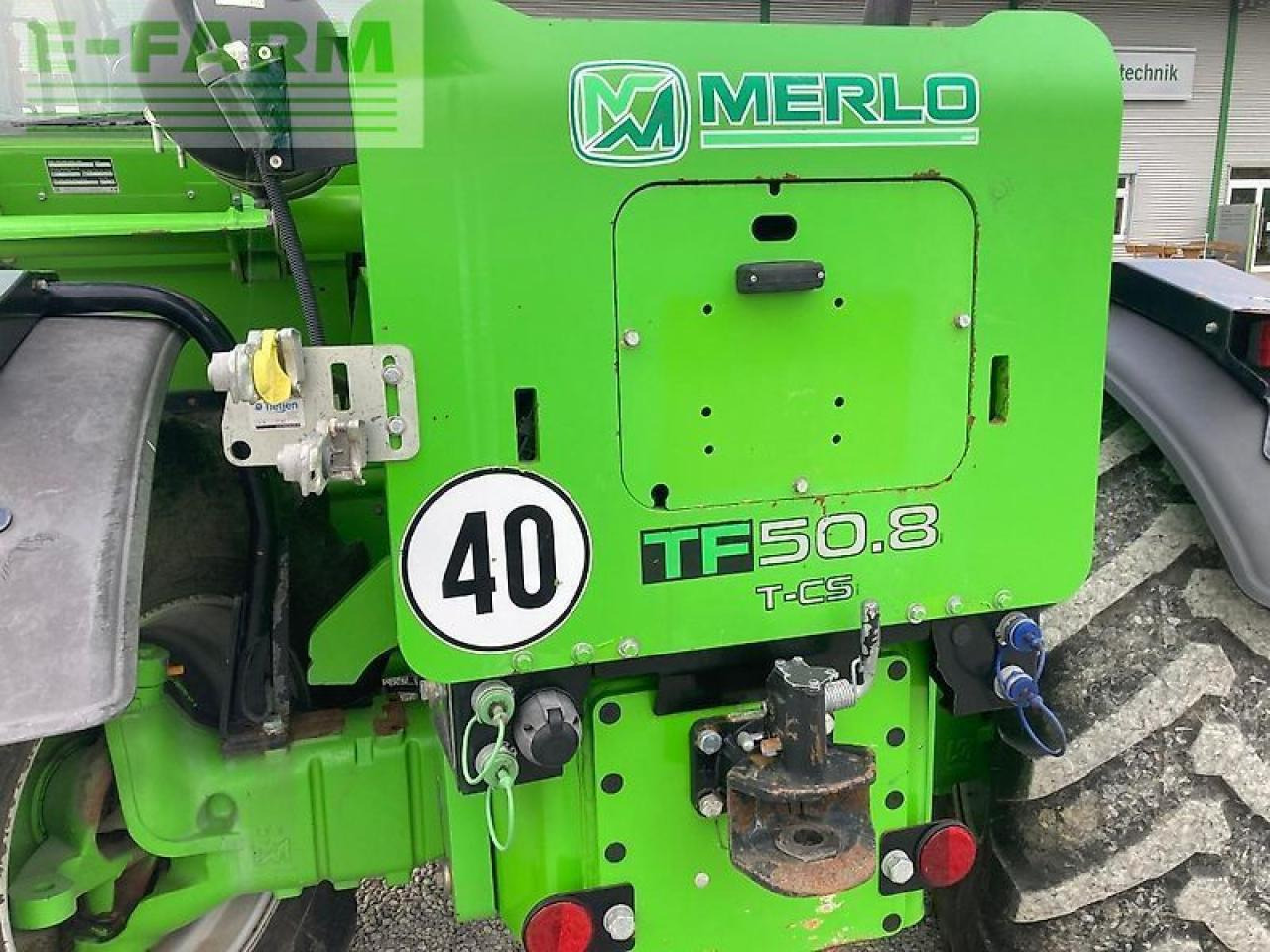 Merlo tf 50.8 tcs-156 cvtronic - رافعة تلسكوبية: صور 5 Merlo tf 50.8 tcs-156 cvtronic - رافعة تلسكوبية: صور 5