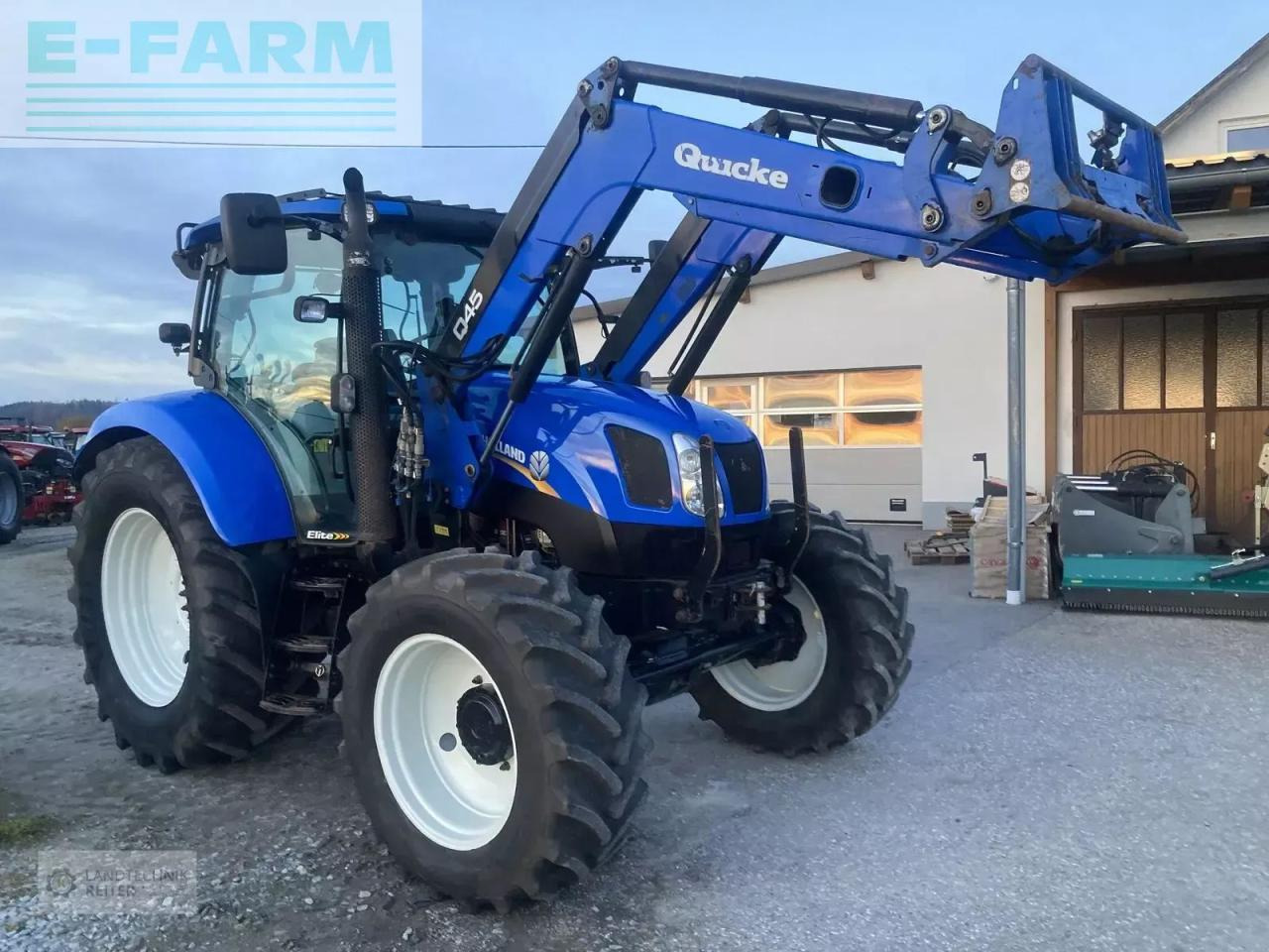 New Holland t6020 elite - جرار: صور 1 New Holland t6020 elite - جرار: صور 1