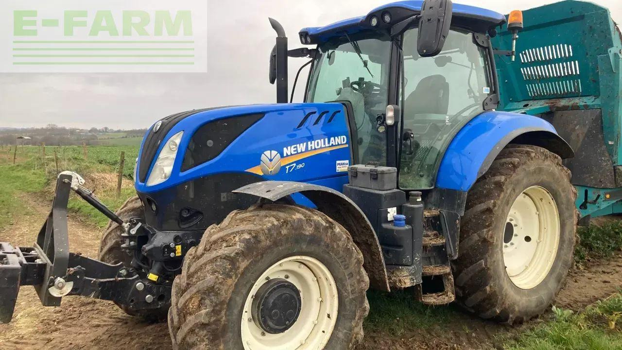 New Holland t7.190 - جرار: صور 1 New Holland t7.190 - جرار: صور 1