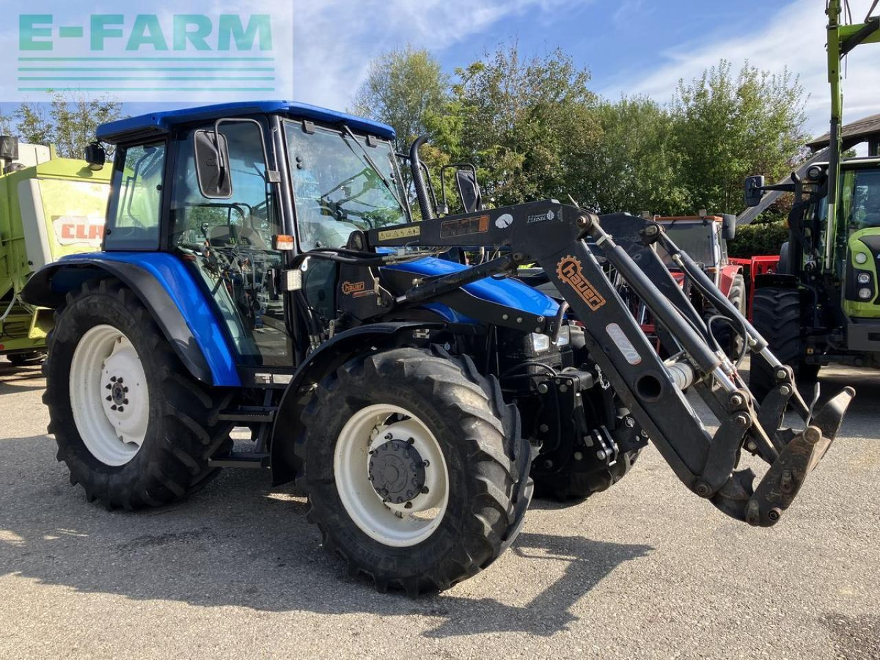 New Holland tl80 (4wd) - جرار: صور 3 New Holland tl80 (4wd) - جرار: صور 3