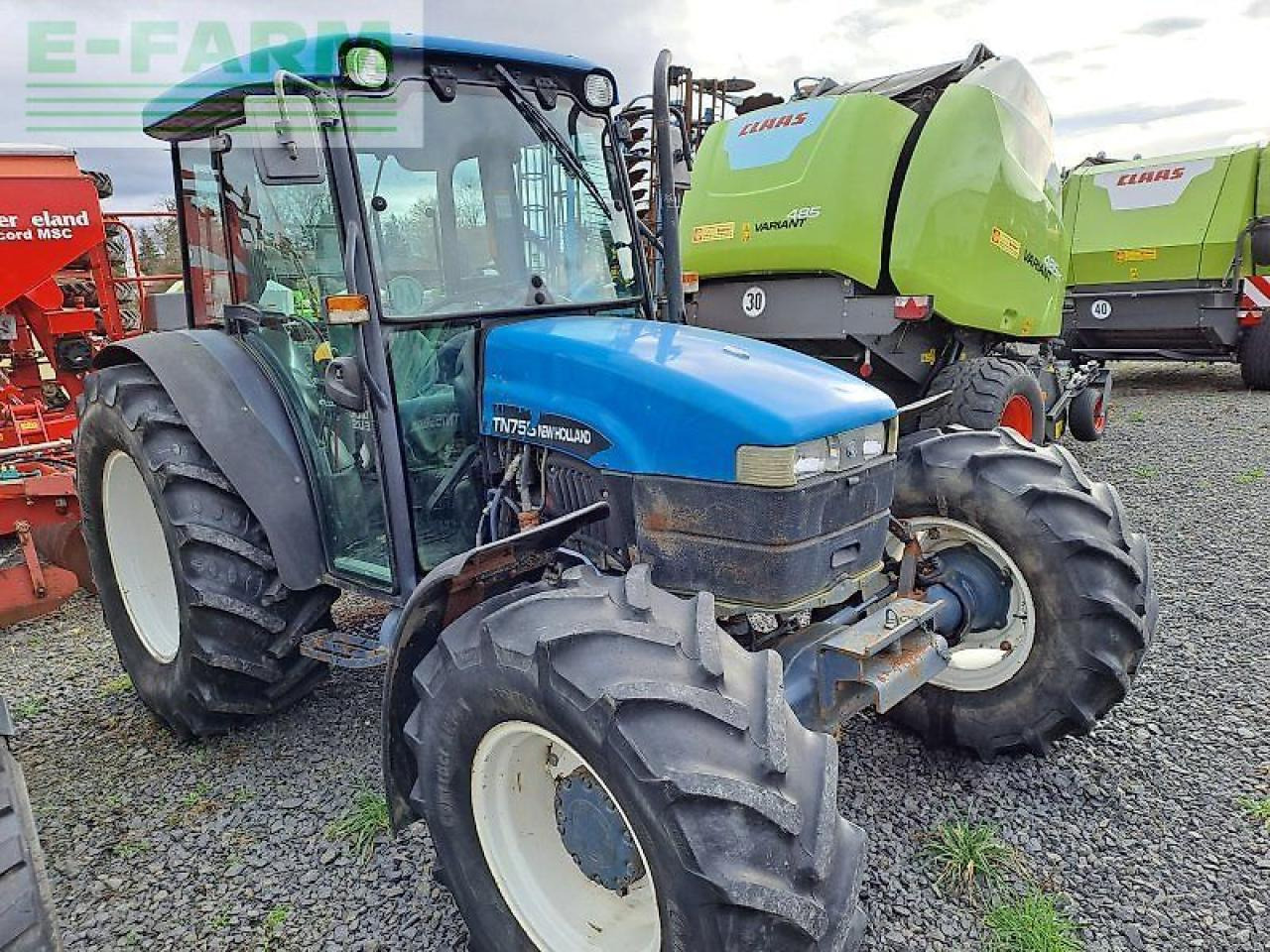 جرار New Holland tn 75 s S: صور 7