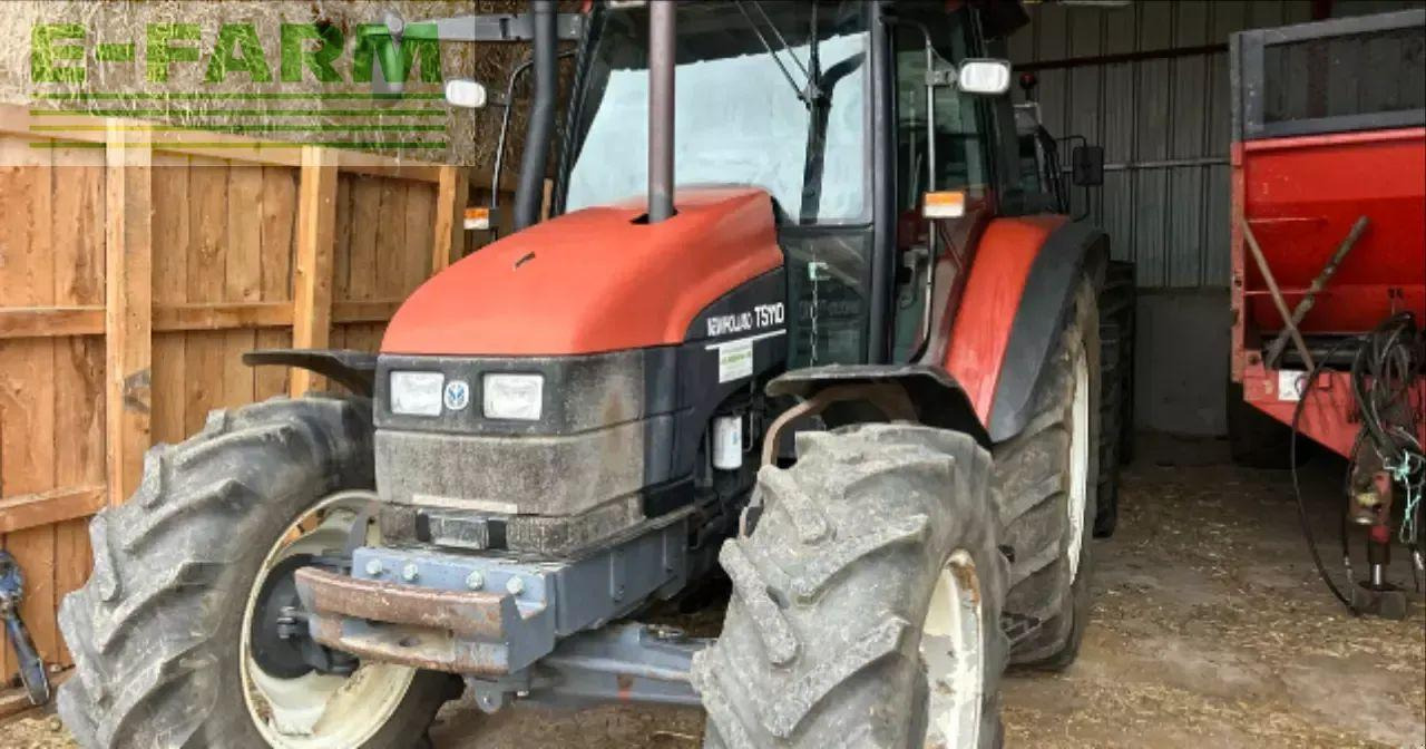 New Holland ts110 - جرار: صور 1 New Holland ts110 - جرار: صور 1