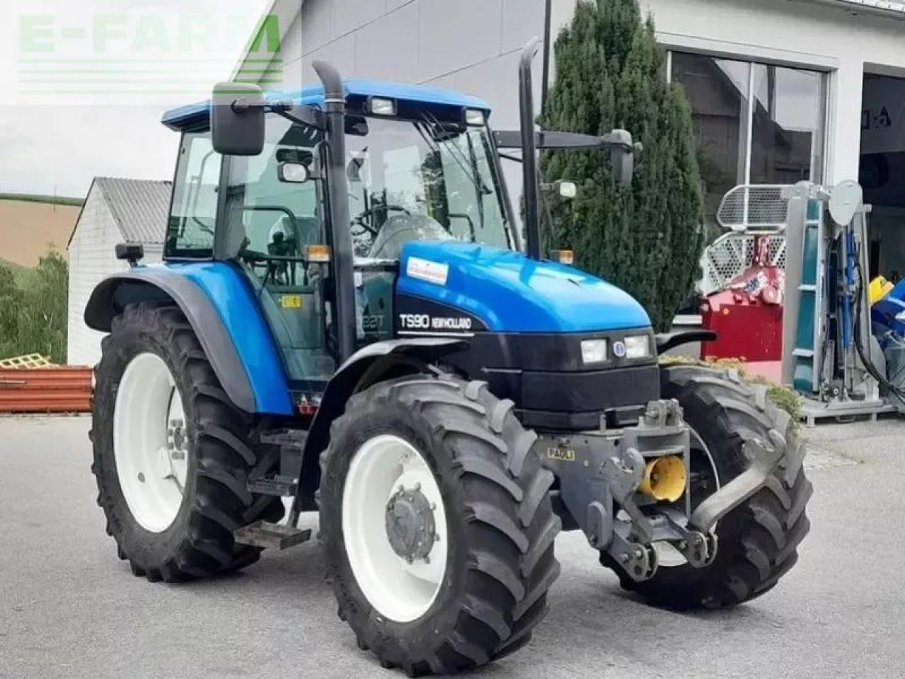 New Holland ts90 - جرار: صور 2 New Holland ts90 - جرار: صور 2