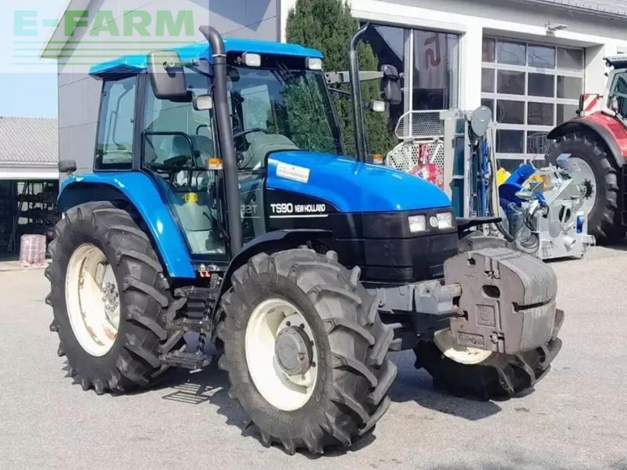 New Holland ts90 - جرار: صور 3 New Holland ts90 - جرار: صور 3