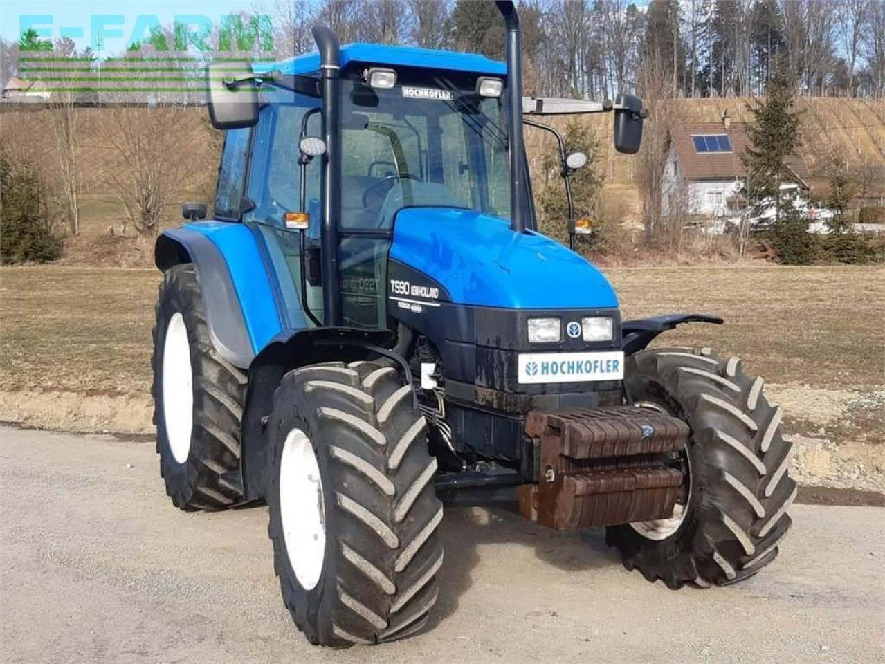 New Holland ts90 - جرار: صور 1 New Holland ts90 - جرار: صور 1