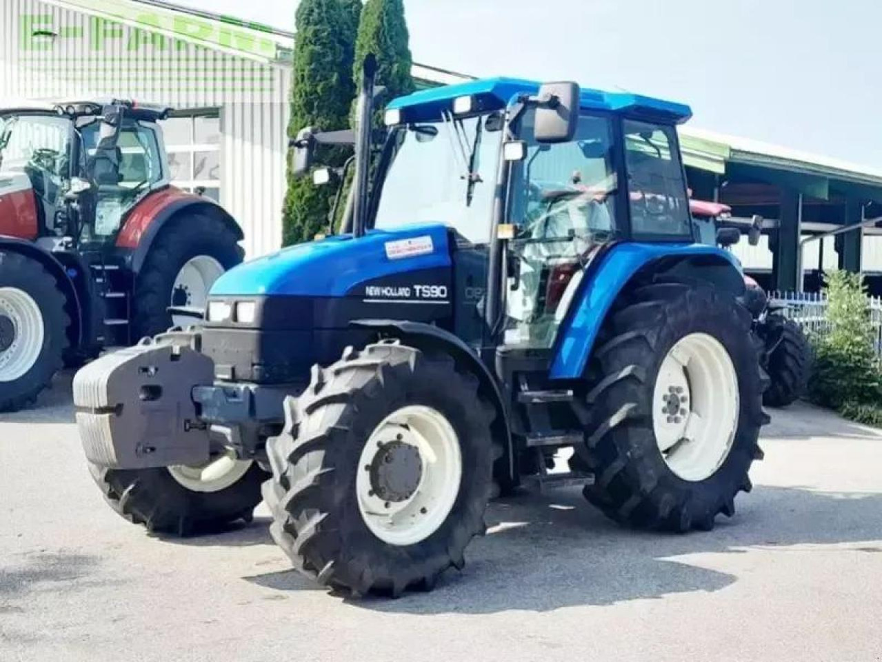 New Holland ts90 - جرار: صور 1 New Holland ts90 - جرار: صور 1