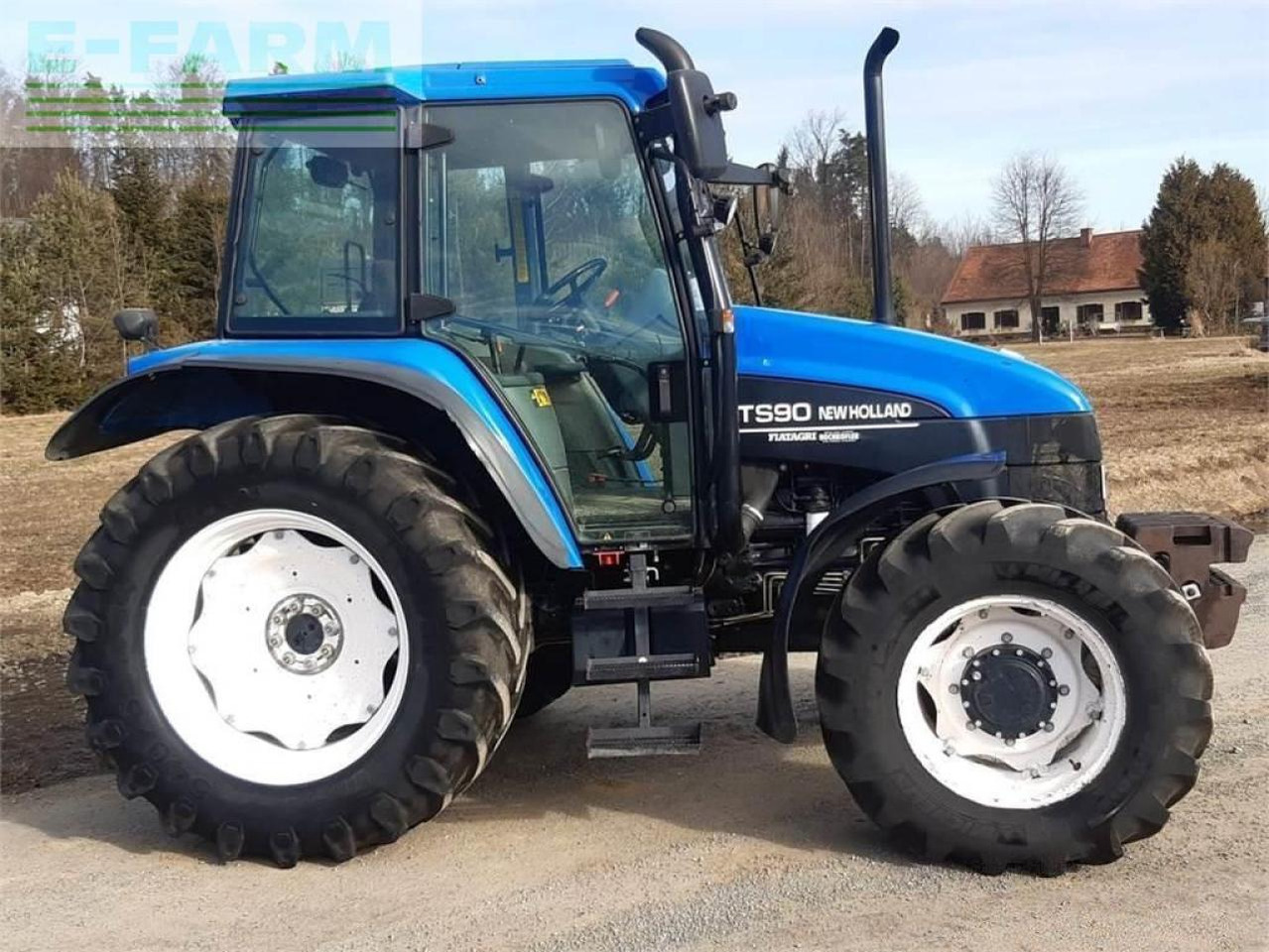 New Holland ts90 - جرار: صور 2 New Holland ts90 - جرار: صور 2