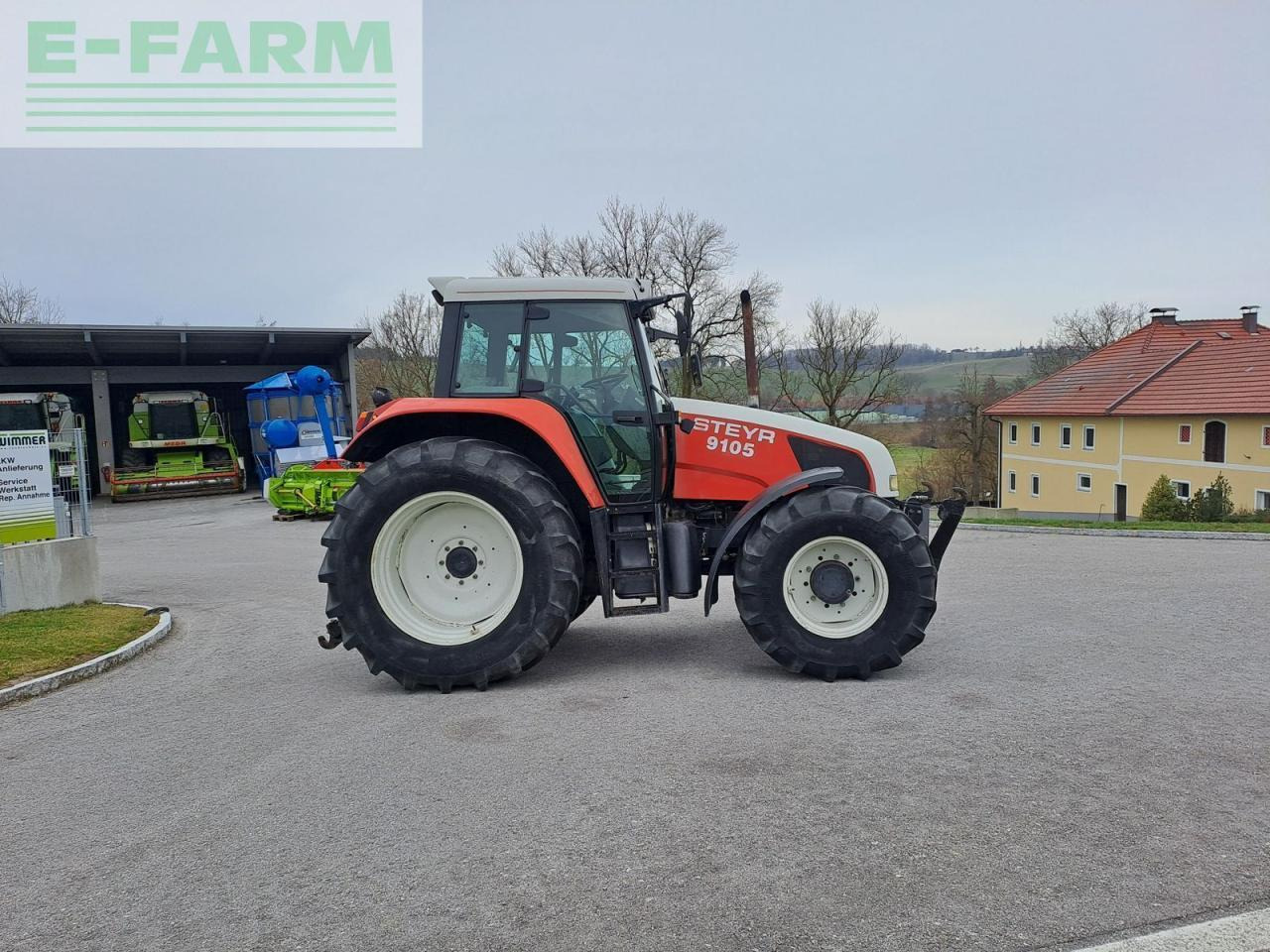 Steyr 9105 - جرار: صور 3 Steyr 9105 - جرار: صور 3