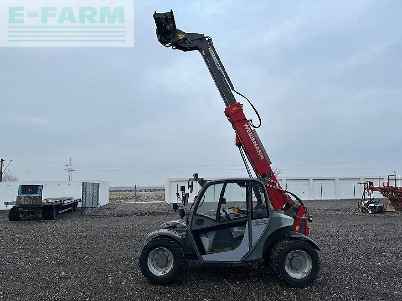 رافعة تلسكوبية Weidemann t5522 tl48: صور 8