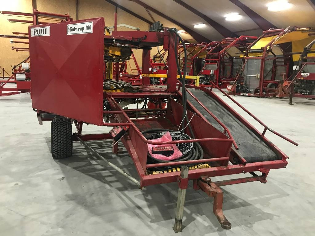 Pomi Mini wrap 100 - معدة تغليف البالات: صور 1 Pomi Mini wrap 100 - معدة تغليف البالات: صور 1