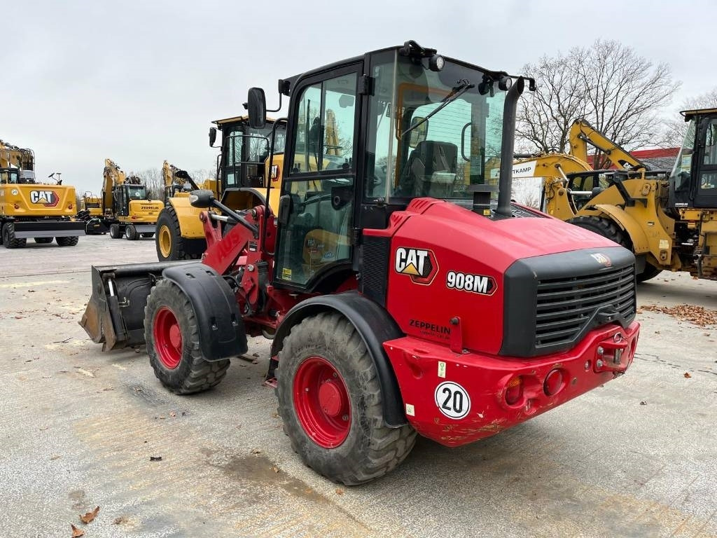 CAT 908 M, bis 35 km/h, Allrad, hydr. Schnellwechsler - اللودر بعجل: صور 3 CAT 908 M, bis 35 km/h, Allrad, hydr. Schnellwechsler - اللودر بعجل: صور 3