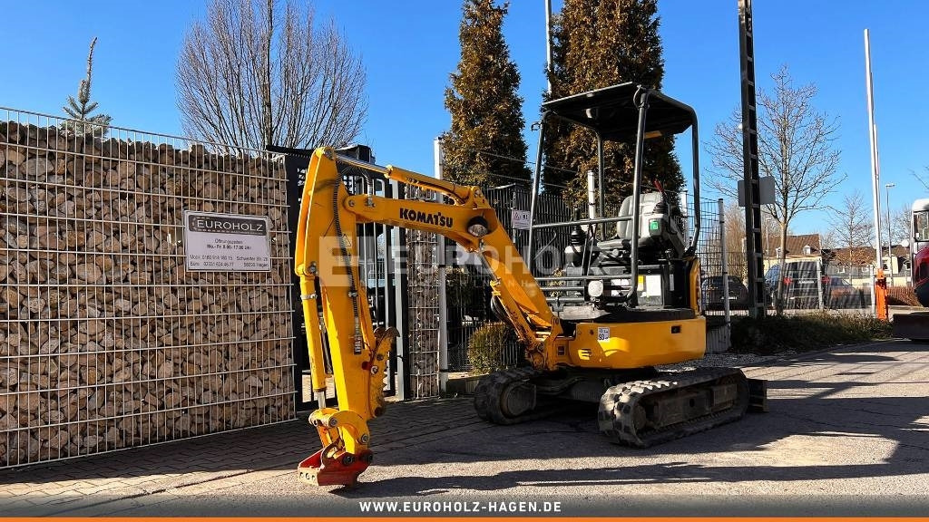 Komatsu Minibagger PC 16 R-3HS, Schnellwechsler MS01 - حفارة مصغرة: صور 1 Komatsu Minibagger PC 16 R-3HS, Schnellwechsler MS01 - حفارة مصغرة: صور 1