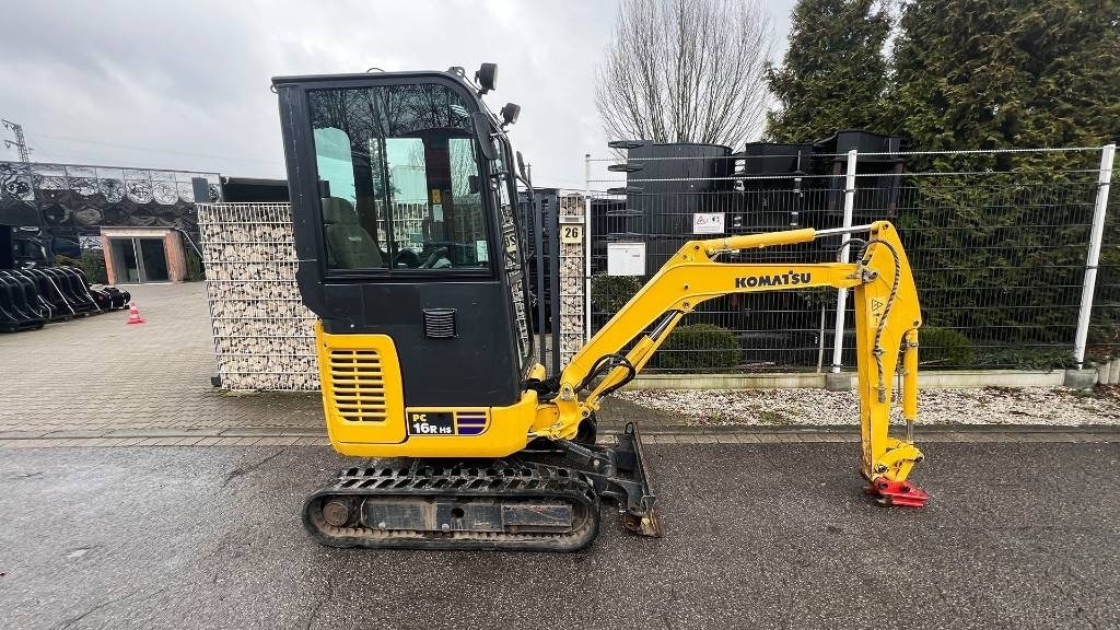 Komatsu PC 16 R-3HS, Minibagger mit Schnellwechsler MS 01 - حفارة مصغرة: صور 2 Komatsu PC 16 R-3HS, Minibagger mit Schnellwechsler MS 01 - حفارة مصغرة: صور 2