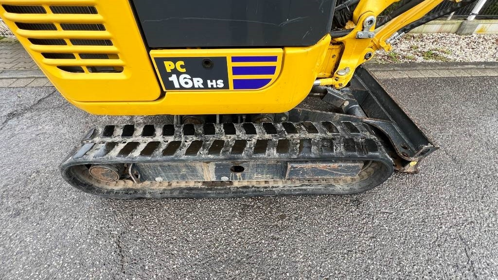 Komatsu PC 16 R-3HS, Minibagger mit Schnellwechsler MS 01 - حفارة مصغرة: صور 3 Komatsu PC 16 R-3HS, Minibagger mit Schnellwechsler MS 01 - حفارة مصغرة: صور 3