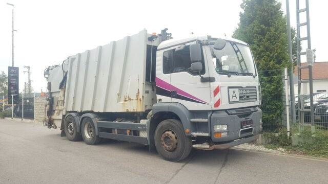 MAN Müllwagen 28.320 Klima Kamera Lenkachse - شاحنة القمامة: صور 4 MAN Müllwagen 28.320 Klima Kamera Lenkachse - شاحنة القمامة: صور 4