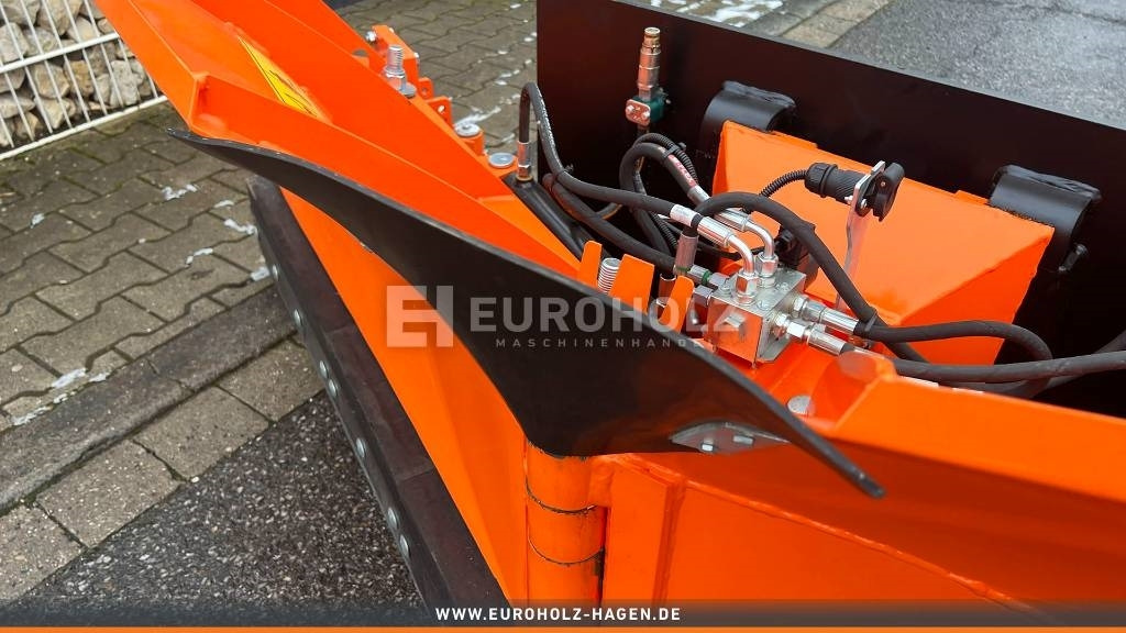 جديد كاسحة ثلوج - الآلات والماكينات الزراعية Schneeschild Schneepflug Radlader Kramer 5055 5085: صور 15