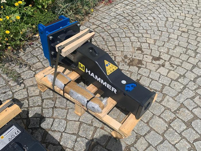 Hammer HM100 Hydraulikhammer mit Lehnhoff MS01 Aufnahme - مطرقة هيدروليكية: صور 2 Hammer HM100 Hydraulikhammer mit Lehnhoff MS01 Aufnahme - مطرقة هيدروليكية: صور 2