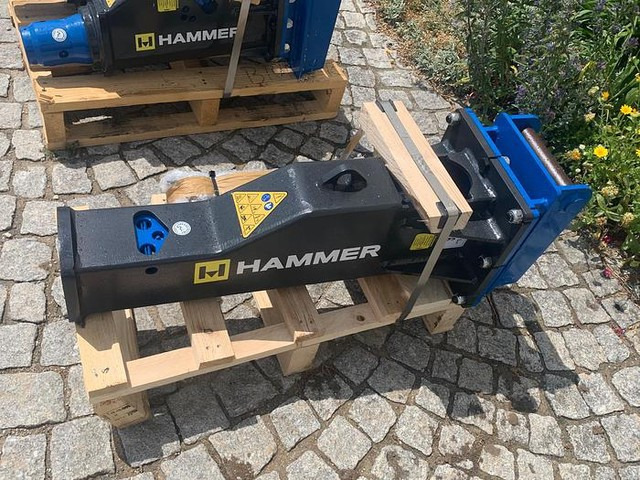 Hammer HM100 Hydraulikhammer mit Lehnhoff MS01 Aufnahme - مطرقة هيدروليكية: صور 1 Hammer HM100 Hydraulikhammer mit Lehnhoff MS01 Aufnahme - مطرقة هيدروليكية: صور 1