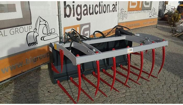 Krokodilgabel / Krokodilzange 180 cm mit Terex TL80/TL100 Aufnahme - الإطار / الشاسيه: صور 2 Krokodilgabel / Krokodilzange 180 cm mit Terex TL80/TL100 Aufnahme - الإطار / الشاسيه: صور 2