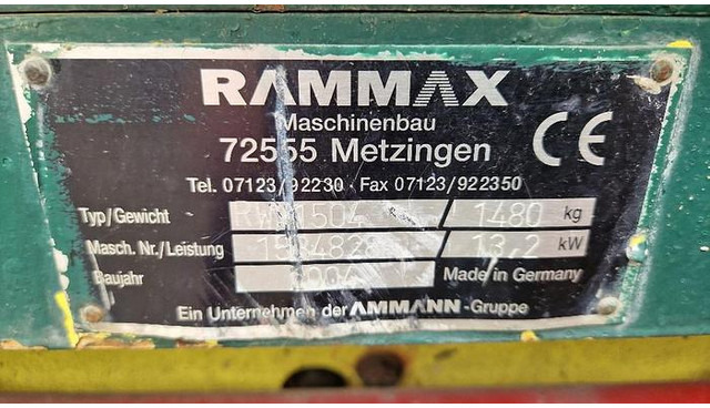 Rammax RW1504 Grabenwalze - محدلة (زراعي): صور 5 Rammax RW1504 Grabenwalze - محدلة (زراعي): صور 5