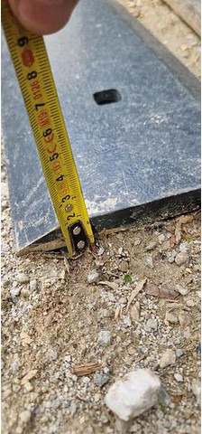 جديد آلات البناء Sonarol Hardox Unterschraub-/Wendemesser passend zu Sonarol 220 cm Schaufel: صور 6