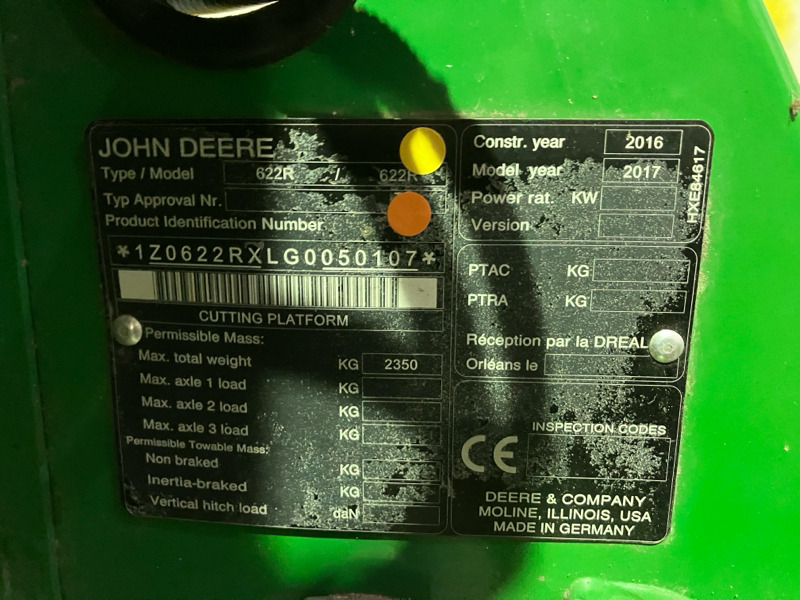 John Deere T560 mit 622R Schneidwerk - حصادة شاملة: صور 2 John Deere T560 mit 622R Schneidwerk - حصادة شاملة: صور 2