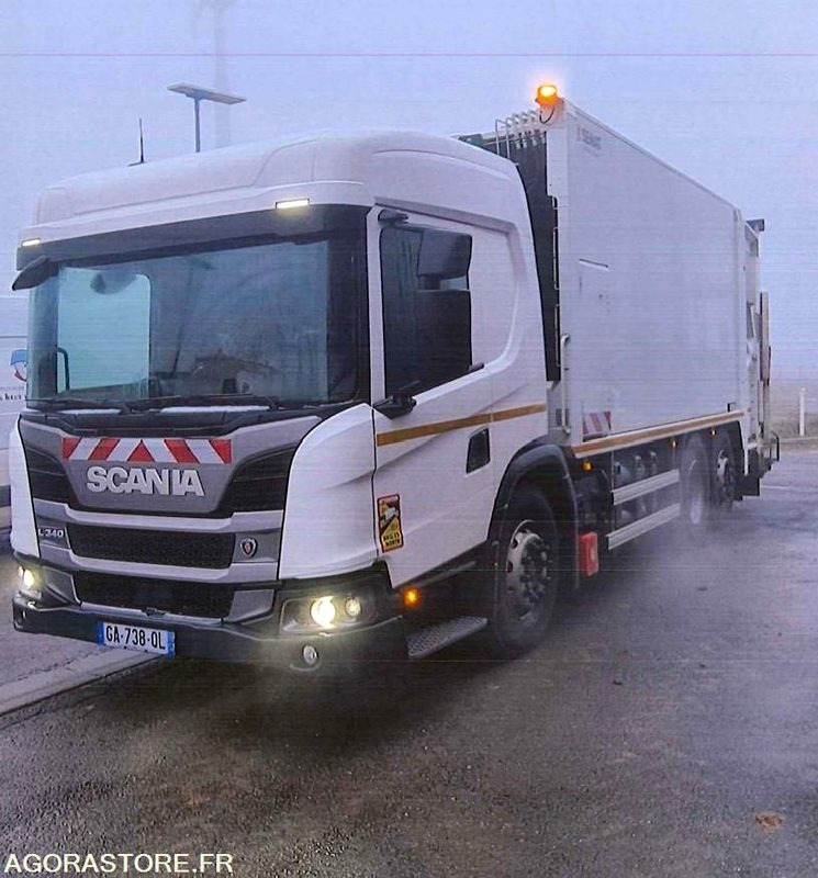 BOM SCANIA L340 71926 kms 2021 GNV - شاحنة القمامة: صور 3 BOM SCANIA L340 71926 kms 2021 GNV - شاحنة القمامة: صور 3